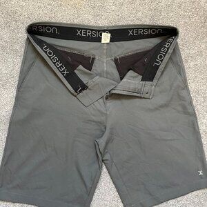 Xersion | Men's Grey Woven Golf Shorts, size M